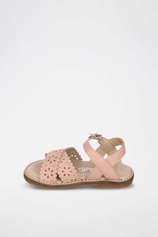 Sandali in pelle - Rosa