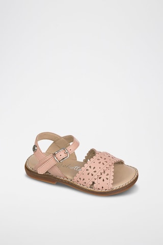 Sandali in pelle - Rosa