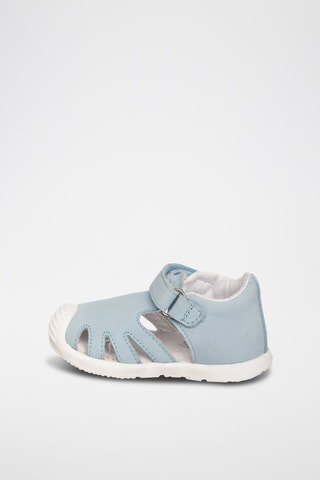 Sandales en nubuck Barefoot - Bleu