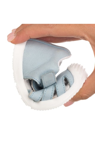 Sandales en nubuck Barefoot - Bleu