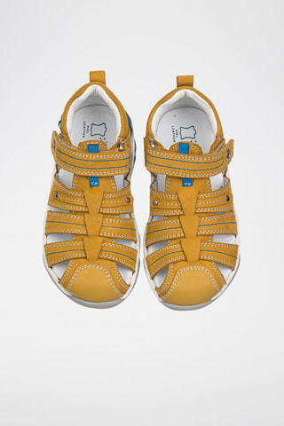 Sandales en cuir - Camel