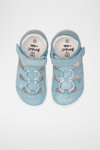 Sandali in pelle - Blu