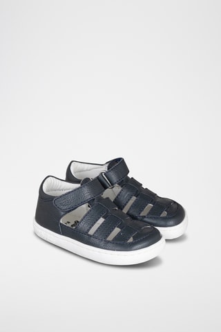 Sandali in pelle - Blu