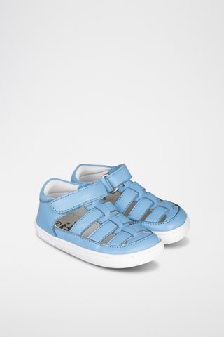 Sandali in pelle - Blu