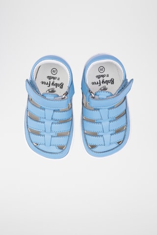 Sandali in pelle - Blu