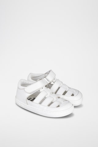 Sandali in pelle - Bianco