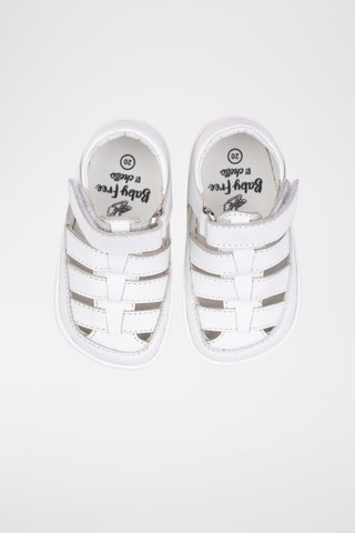 Sandali in pelle - Bianco