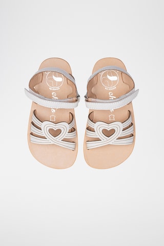 Sandali in pelle - Bianco