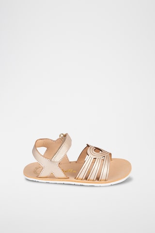 Sandali in pelle - Dorato