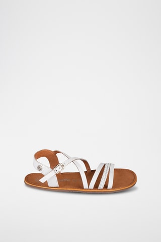 Sandali in pelle - Bianco