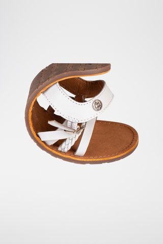 Sandali in pelle - Bianco