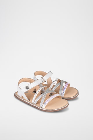 Sandali in pelle - Bianco