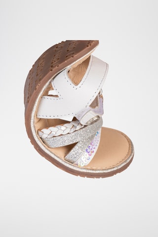 Sandali in pelle - Bianco