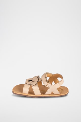 Sandali alla schiava in pelle - Beige