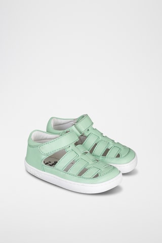 Sandali in pelle - Verde