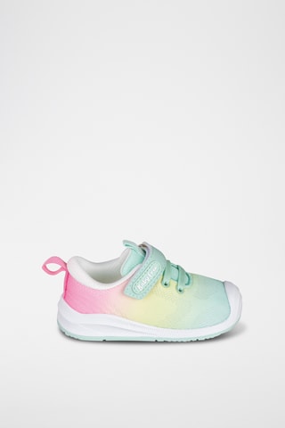 Sneakers - Blu, giallo e rosa