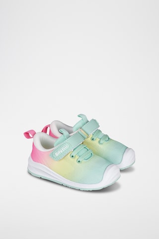 Sneakers - Blu, giallo e rosa