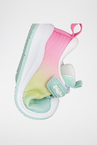 Sneakers - Blu, giallo e rosa