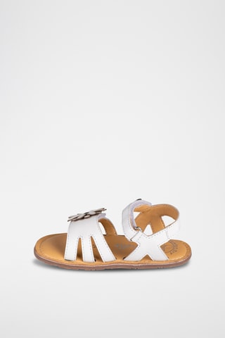 Sandali in pelle - Bianco