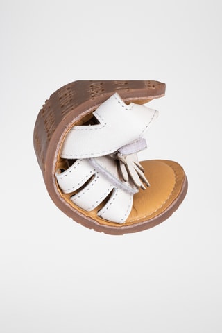 Sandali in pelle - Bianco