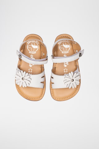 Sandali in pelle - Bianco