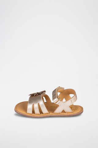 Sandali in pelle - Dorato