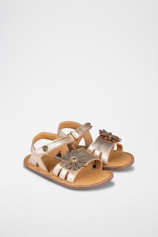 Sandali in pelle - Dorato