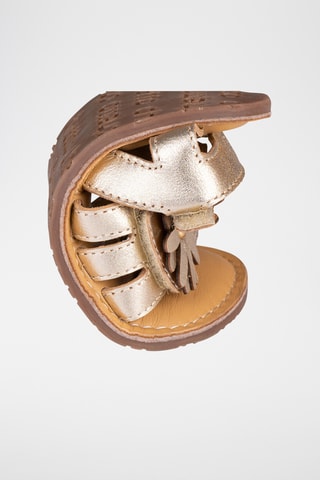 Sandali in pelle - Dorato