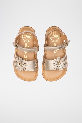 Sandali in pelle - Dorato