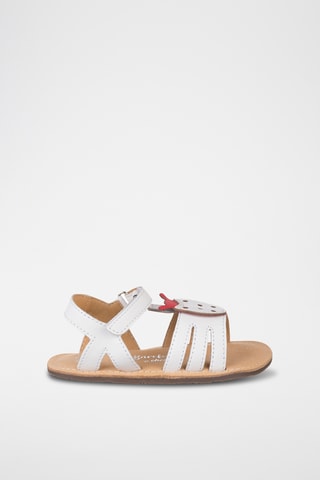 Sandali in pelle - Bianco