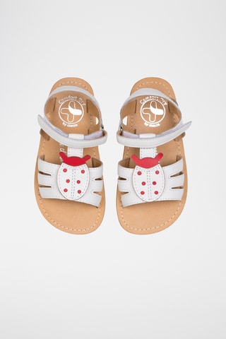 Sandali in pelle - Bianco