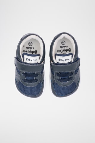 Sneakers in pelle - Blu