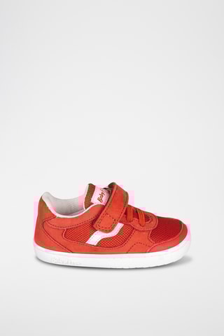 Sneakers in pelle - Rosso