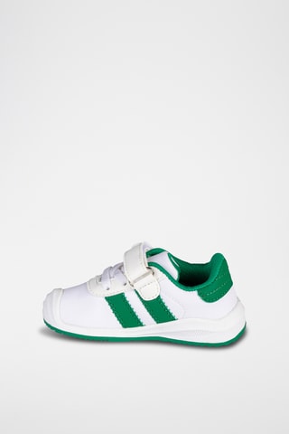Sneakers - Bianco, verde e rosa