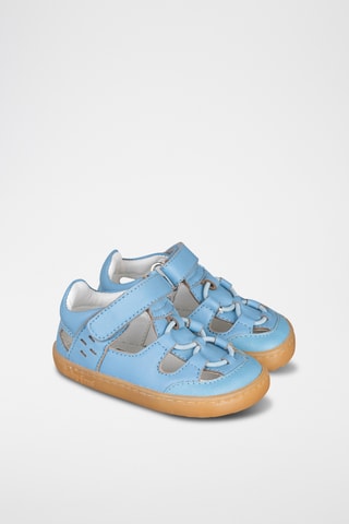 Sandali in pelle - Blu