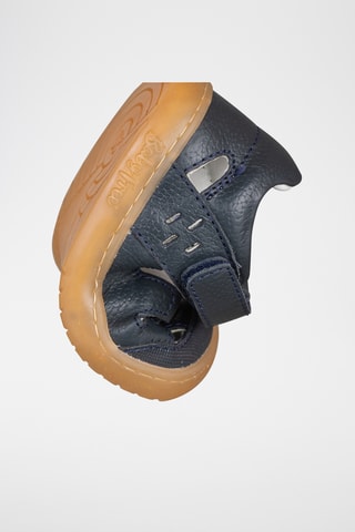 Sandali in pelle - Blu