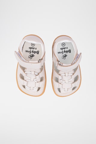 Sandali in pelle - Beige