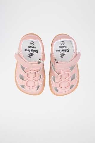 Sandali in pelle - Rosa