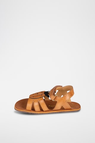 Sandali in pelle - Marrone