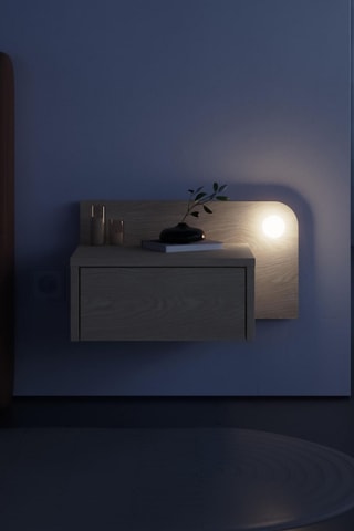 Table de chevet 1 tiroir Dotta - 52 x 30 x 18 cm