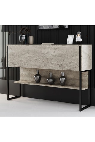 Console 1 abattant Luxe - 120 x 80 x 30 cm