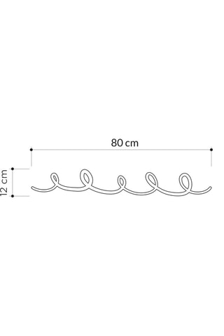 Porte-manteau - 80 x 12 cm