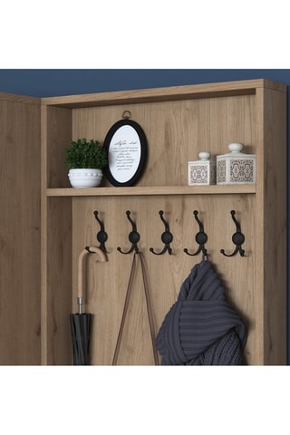 Meuble d’entrée 4 portes - 119,6 x 182,8 x 35,5 cm