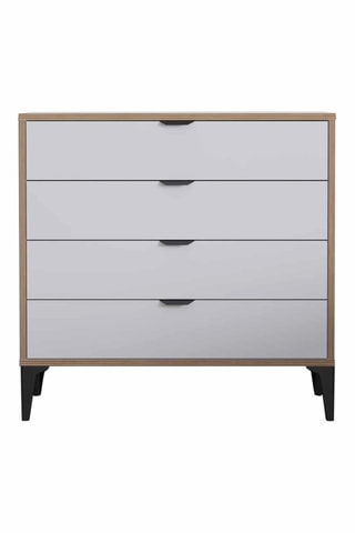 Commode 4 tiroirs - 88 x 90 x 40 cm