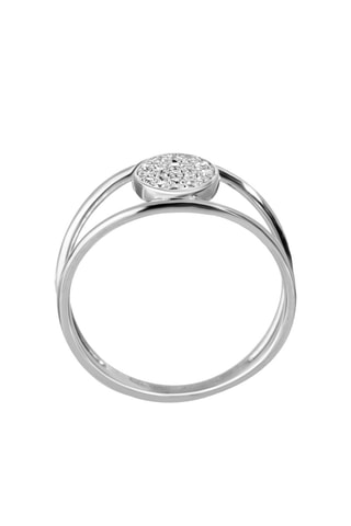 Anello - Argento e diamanti