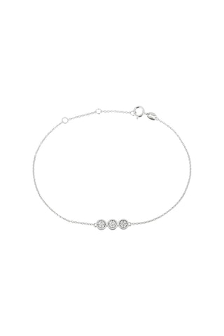 Bracciale - Argento e diamanti