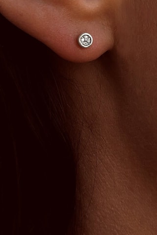 Orecchini - Argento e diamanti