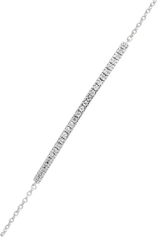 Bracciale - Argento e diamanti