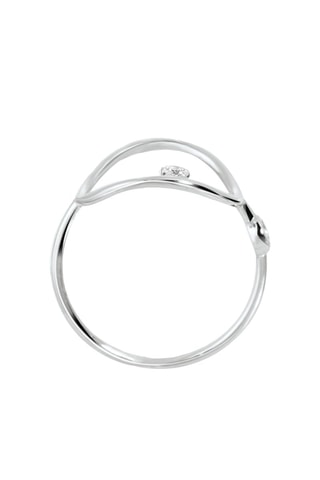 Anello - Argento e diamante