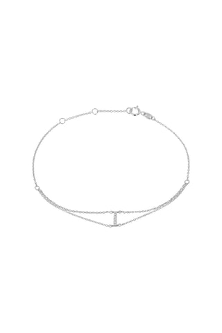 Bracciale - Argento e diamanti